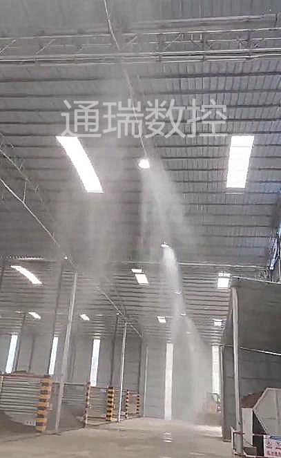 通瑞數控服務-中鐵九局銅資高速三標泵和站料倉噴淋 