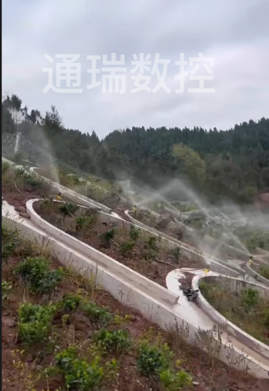 通瑞數控服務-中鐵十二局成達萬護坡養護