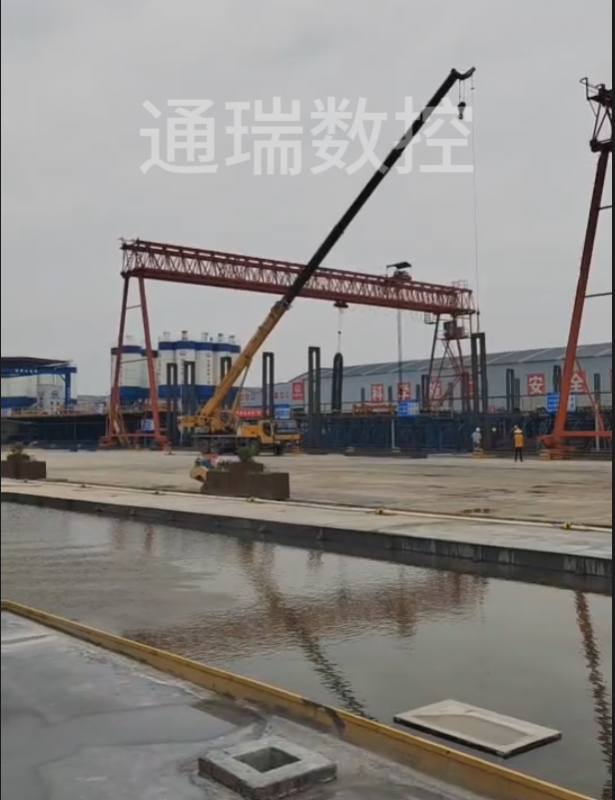 通瑞數控服務-中鐵八局滬寧合鐵路全椒制梁場